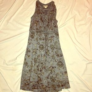 Converse Tank Top Dress with Drawstrings